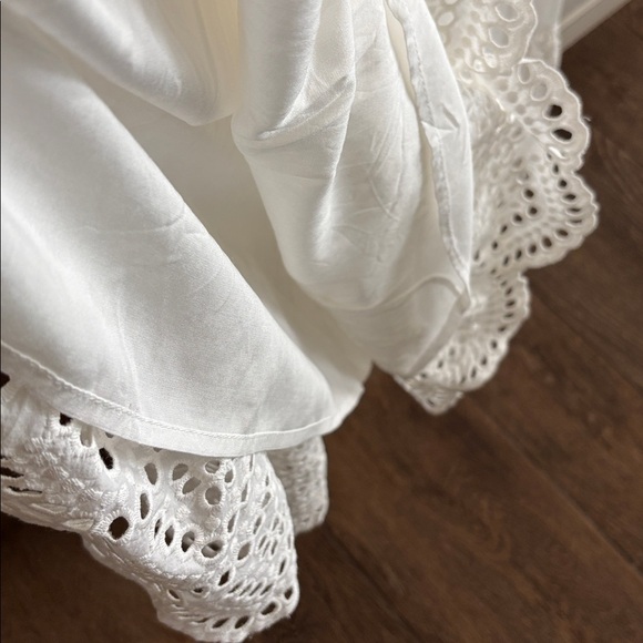 NWT Astr the Label White Eyelet Maxi Dress - Picture 10 of 11
